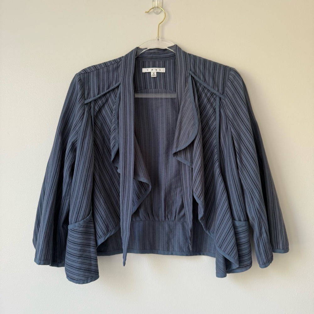 CABI 870 Cascade Front Tie Must Have Jacket Sz - Picture 2 of 9